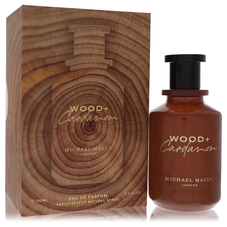 Michael Malul Wood + Cardamom by Michael Malul Eau De Parfum Spray 3.4 oz Michael Malul Wood + Cardamom by Michael Malul Eau De Parfum Spray 3.4 oz